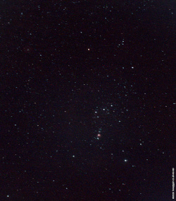 dSLR image of constellation Orion